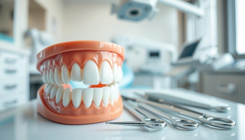 A clinically detailed representation of Turkish dental anatomy, focusing on the unique features of Turkish teeth. In the foreground, showcase a close-up of perfectly aligned, gleaming white teeth, highlighting their distinctive shape and structure. The middle ground includes a dental tool set, arranged meticulously, symbolizing a professional dental examination. In the background, a softly lit dental office setting with modern equipment, emphasizing a clean and sterile environment. Use soft, diffused lighting to create a professional and inviting atmosphere, with a shallow depth of field to keep the focus on the teeth and tools, capturing the essence of dental interpretation. A clinically detailed representation of Turkish dental anatomy, focusing on the unique features of Turkish teeth. In the foreground, showcase a close-up of perfectly aligned, gleaming white teeth, highlighting their distinctive shape and structure. The middle ground includes a dental tool set, arranged meticulously, symbolizing a professional dental examination. In the background, a softly lit dental office setting with modern equipment, emphasizing a clean and sterile environment. Use soft, diffused lighting to create a professional and inviting atmosphere, with a shallow depth of field to keep the focus on the teeth and tools, capturing the essence of dental interpretation.