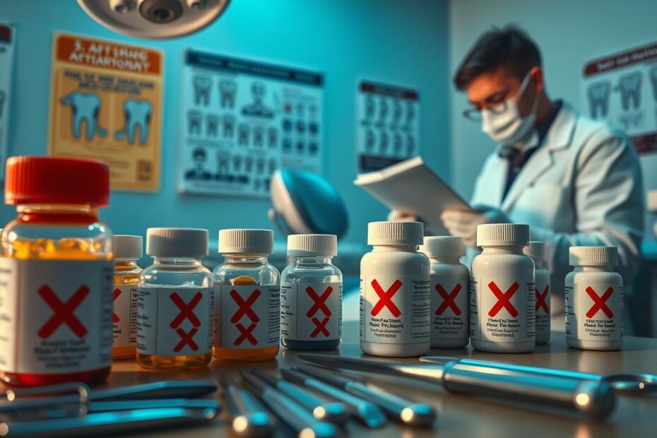 Jakich leków nie brać przed wyrwaniem zęba