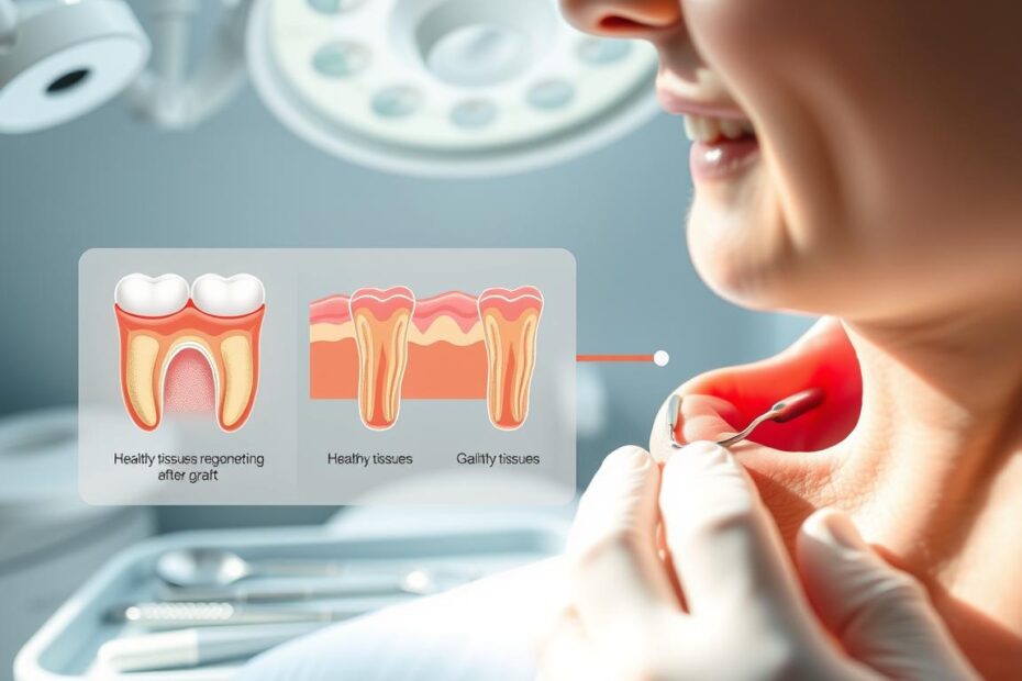 Przeszczep dziąsła gojenie