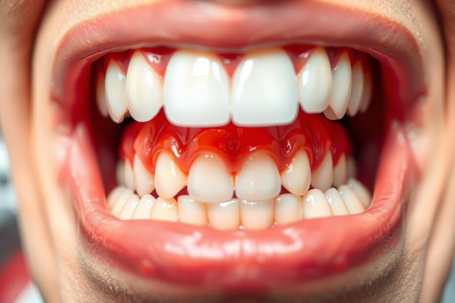 Zaczerwienione dziąsła