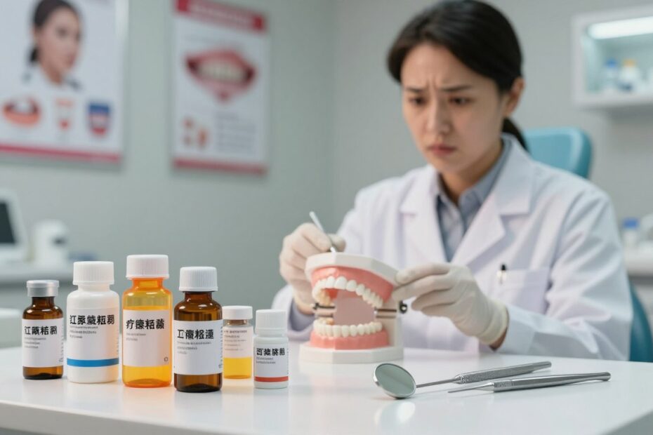 Antybiotyki na zapalenie dziąseł