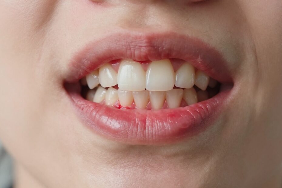 Bolące dziąsła przy zębie