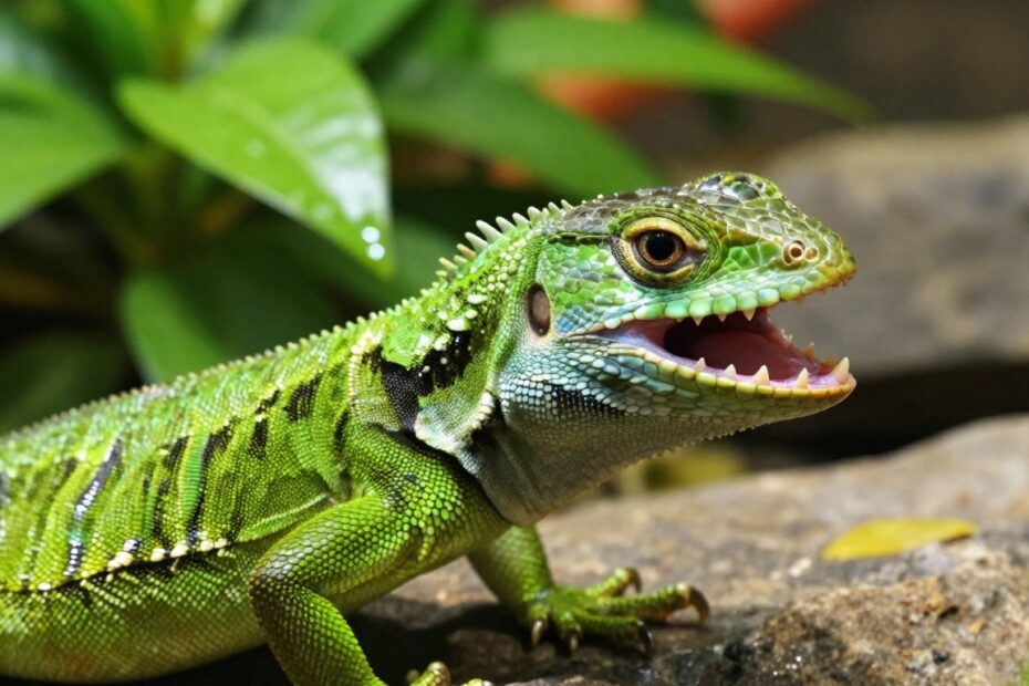 Czy jaszczurka ma zęby