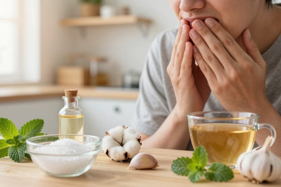 Domowe sposoby na ból dziąseł