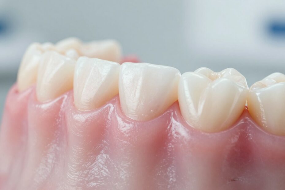 Dziąsło po wyrwaniu zęba – białe