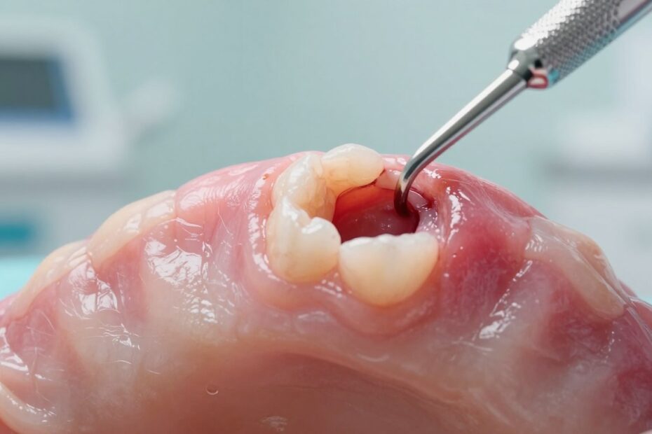 Jak powinna wyglądać rana po wyrwaniu zęba