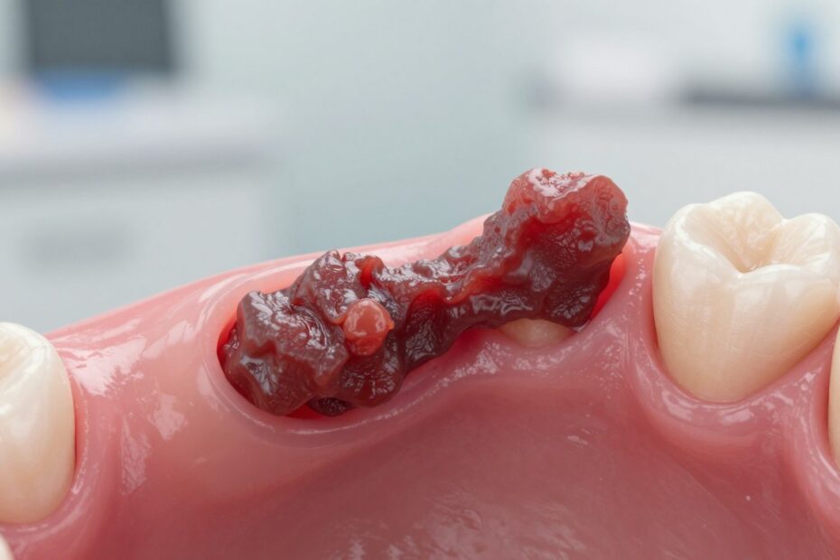 Jak wygląda skrzep po wyrwaniu zęba