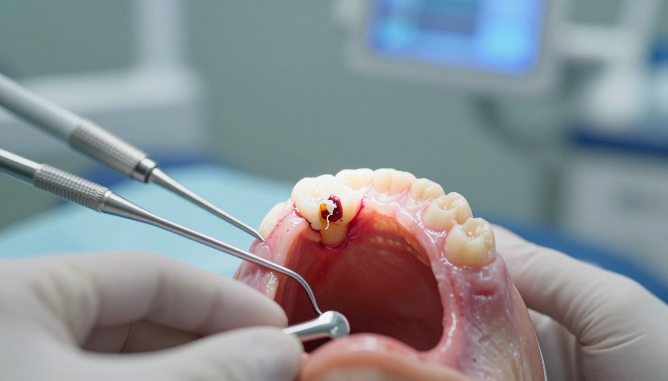 Kiedy odpada skrzep po wyrwaniu zęba