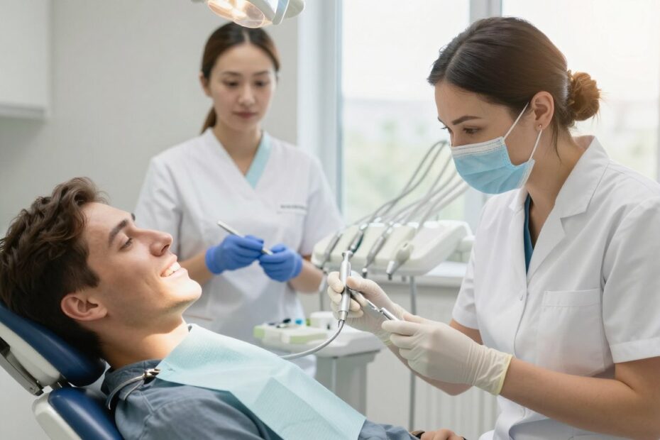 Piaskowanie zębów – co to