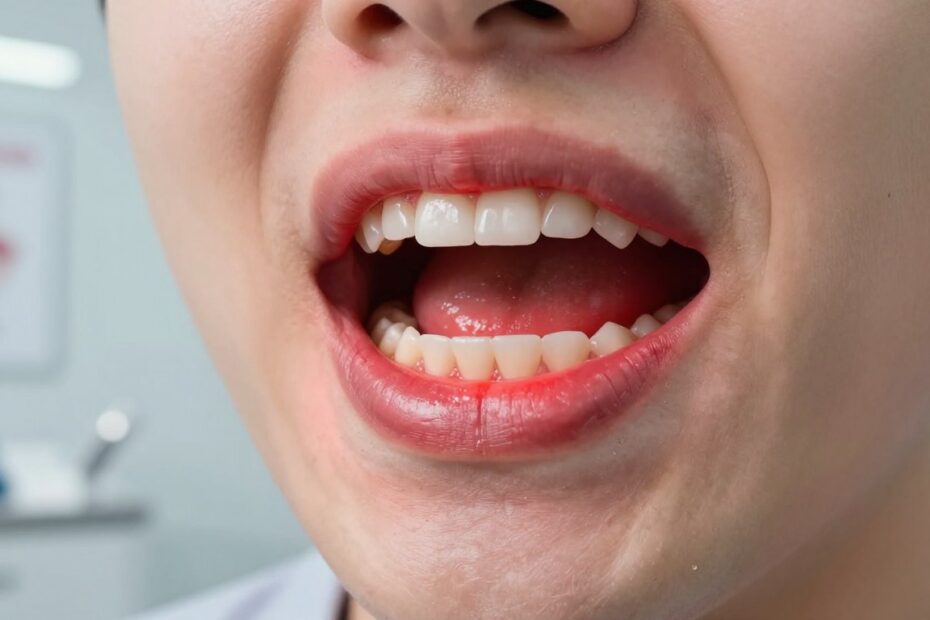 Pulsujący ból dziąseł