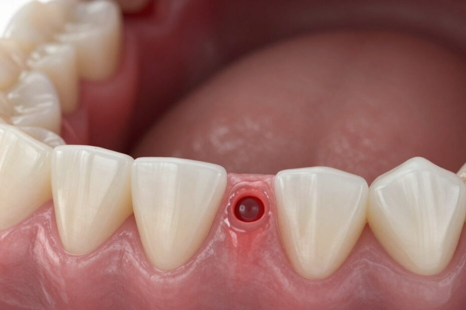 Ropień na dziąśle