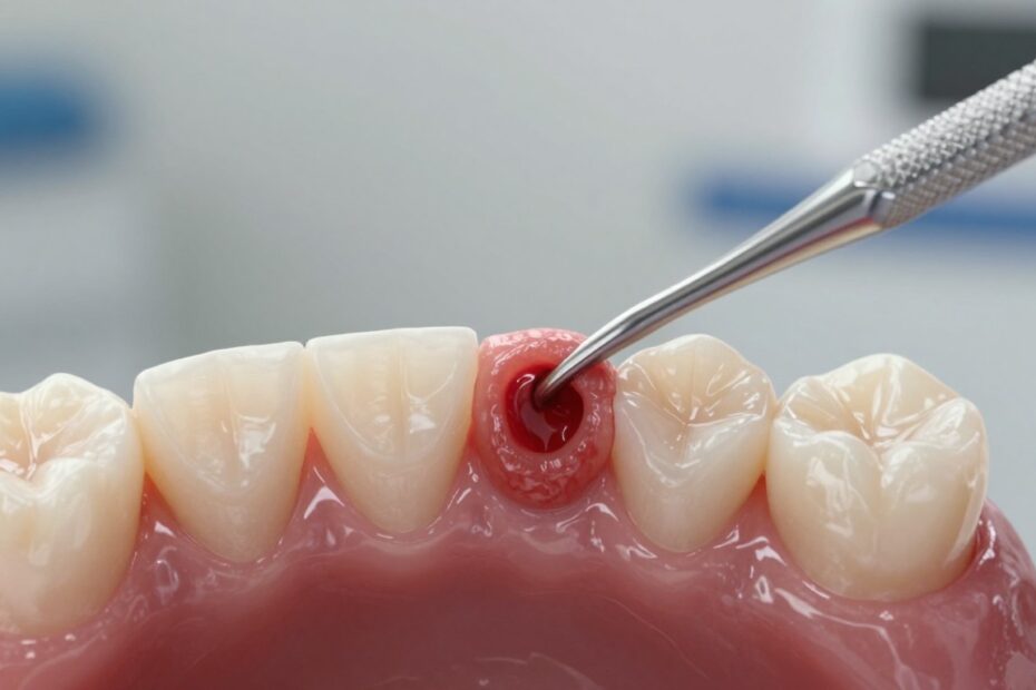 Ropniak na dziąśle