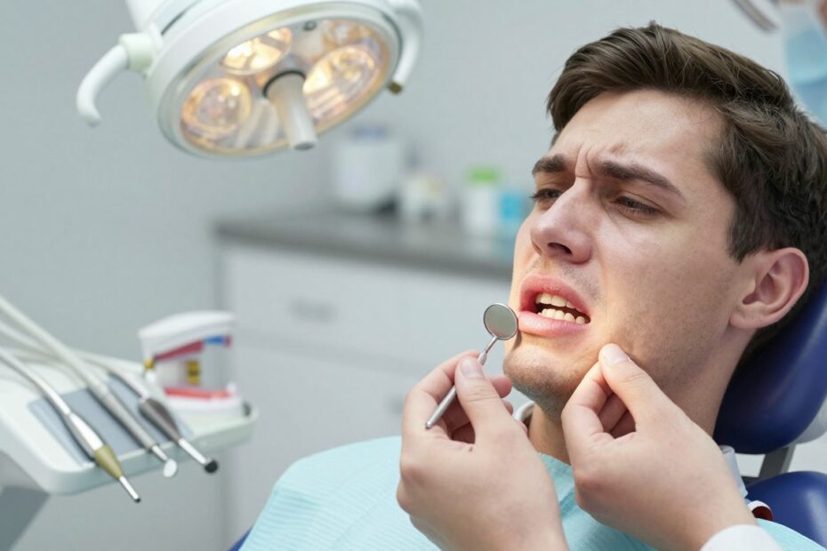 Ból dziąseł po znieczuleniu