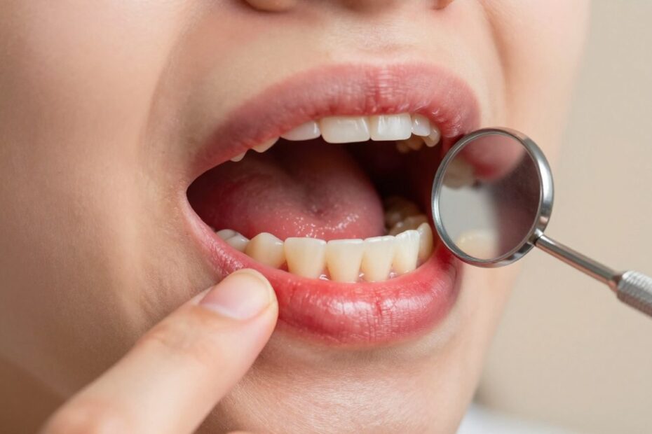 Ból dziąsła przy dotyku