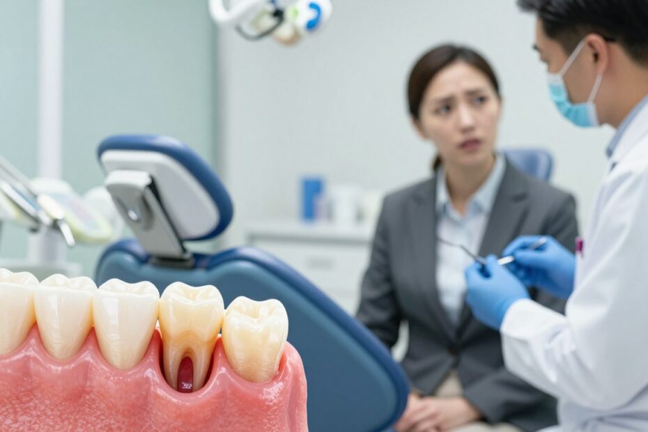 Co zrobić, gdy ząb rośnie na dziąśle