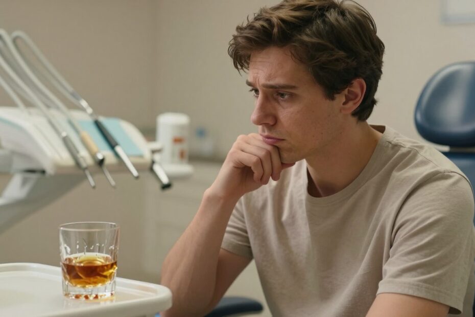 Czy po znieczuleniu zęba można pić alkohol