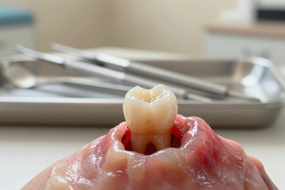 Czy skrzep po wyrwaniu zęba wypada