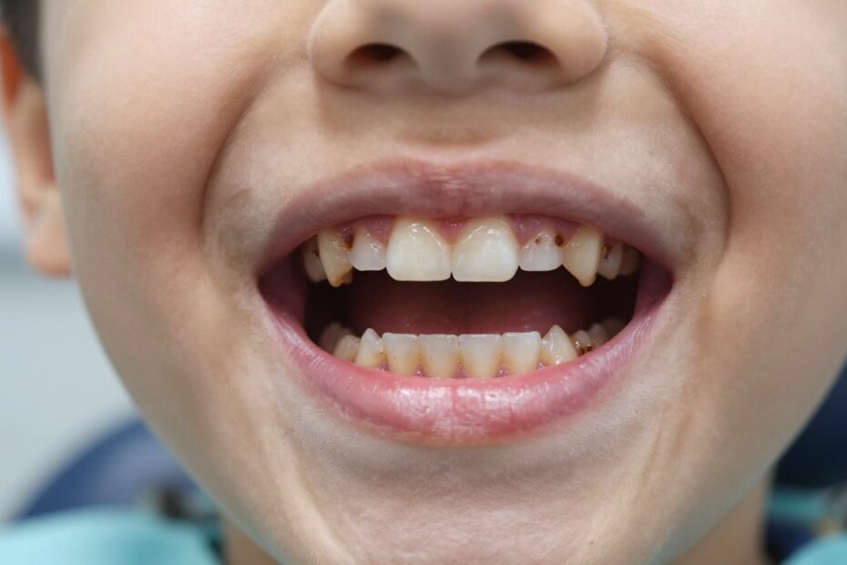 Czy wyrywać zęby mleczne z próchnicą