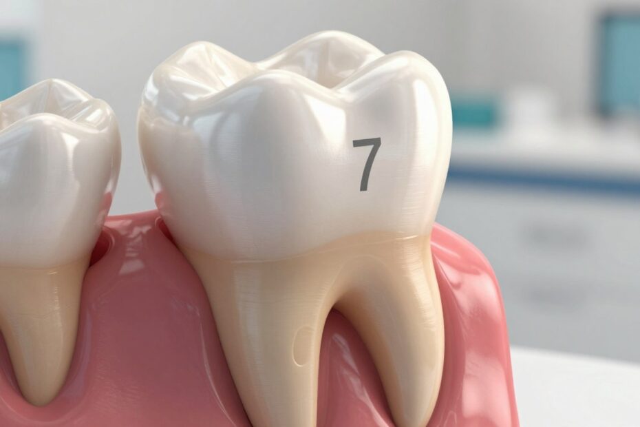 Ile kanałów ma ząb 7 dolny