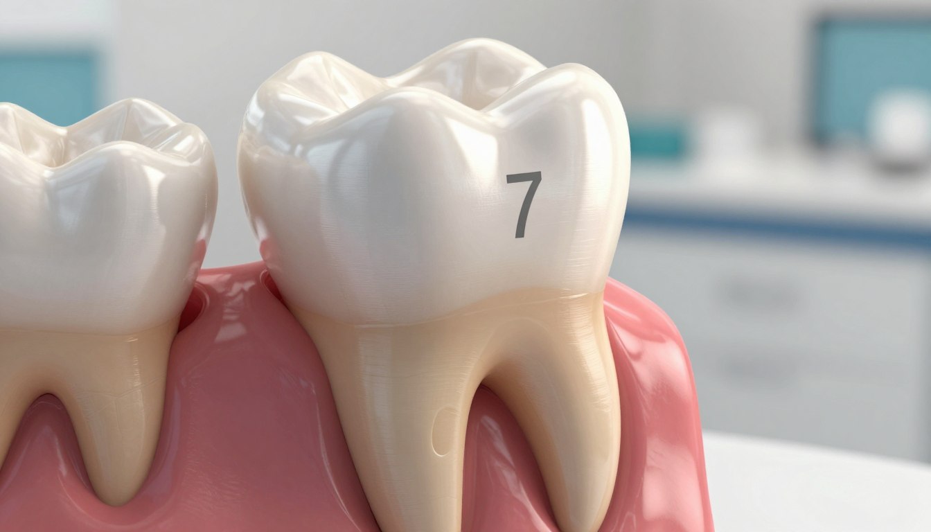 Ile kanałów ma ząb 7 dolny