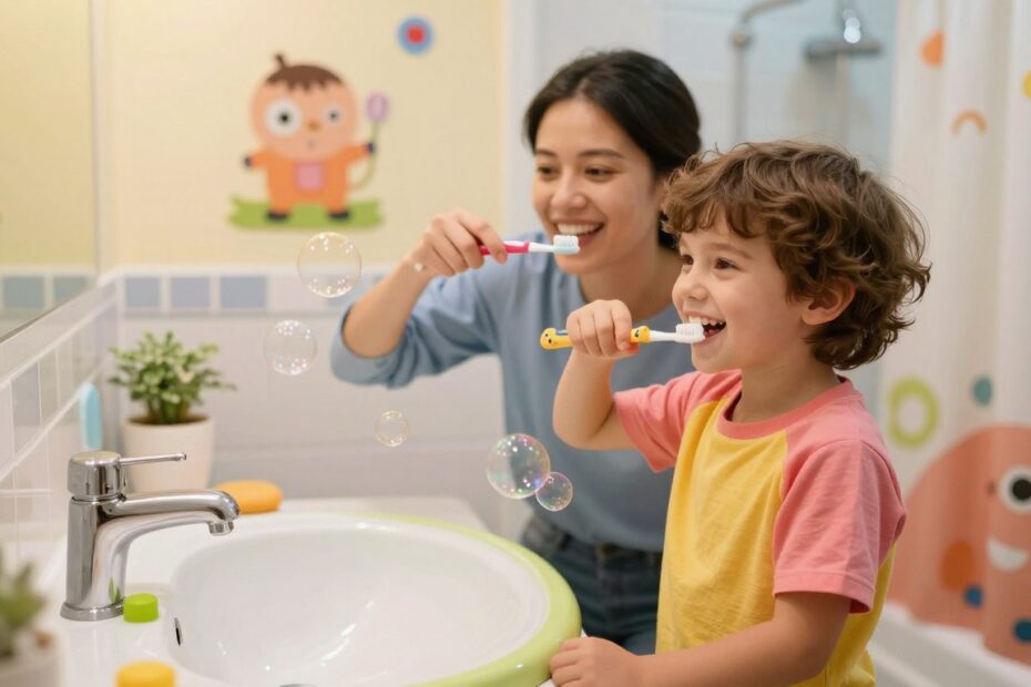 Jak zachęcić dzieci do mycia zębów