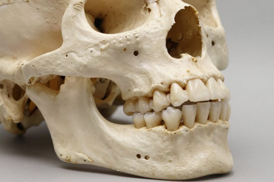 Kość czaszki, w której osadzone są zęby
