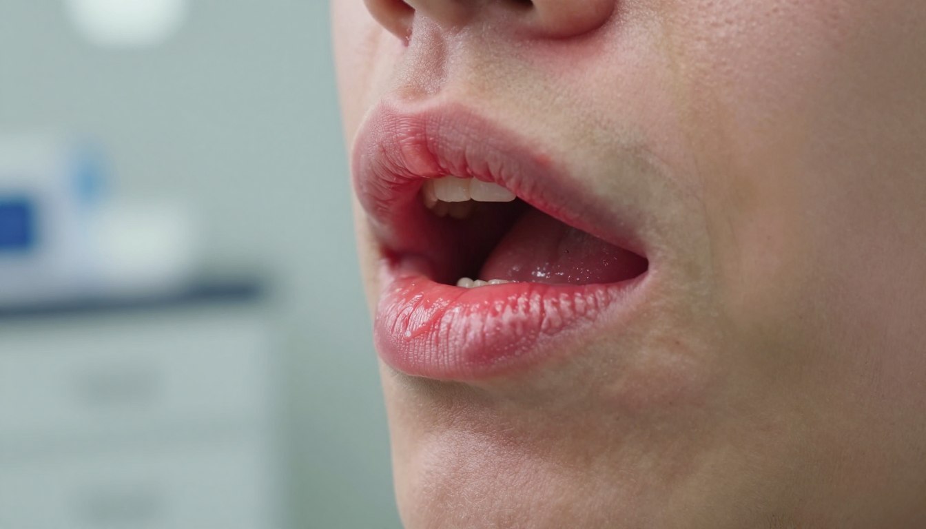 Opuchnięte dziąsła po wyrwaniu zęba