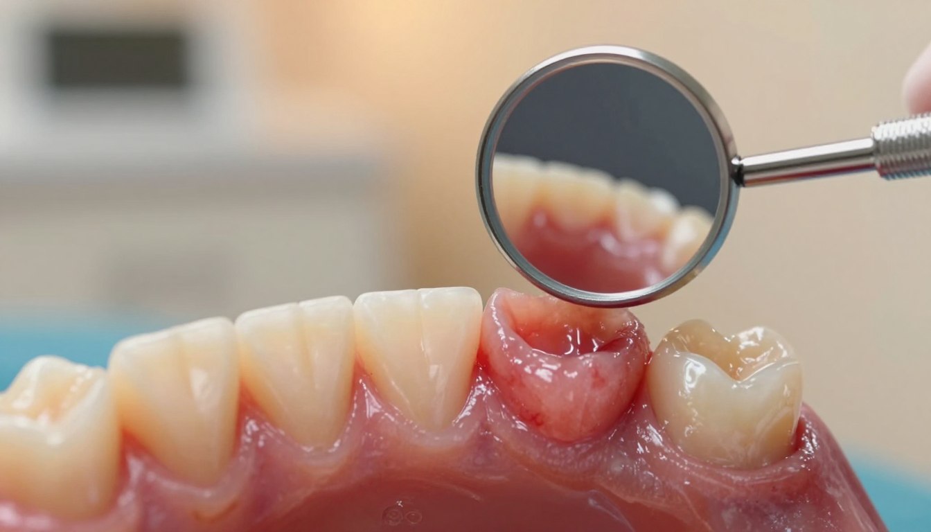 Opuchnięte dziąsła – ósemka