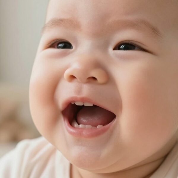 Rozpulchnione dziąsła u niemowlaka
