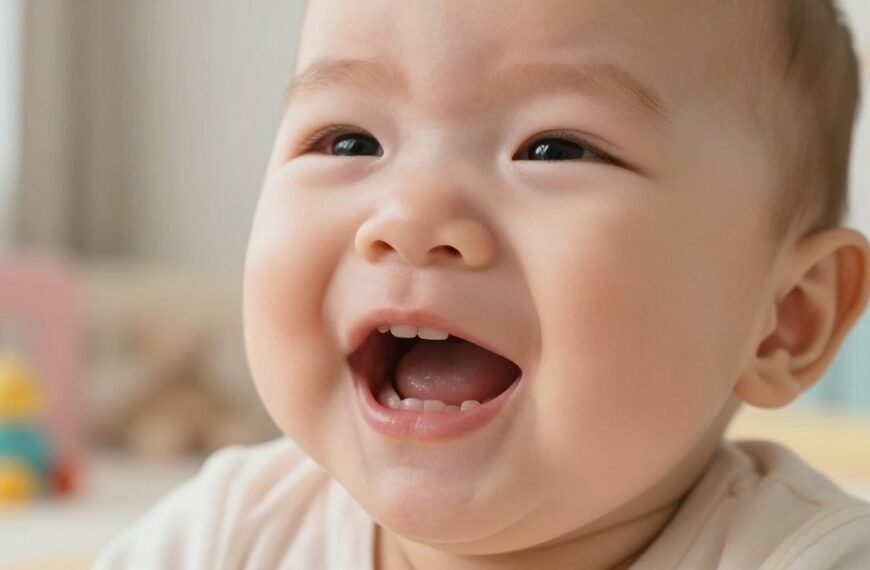 Rozpulchnione dziąsła u niemowlaka