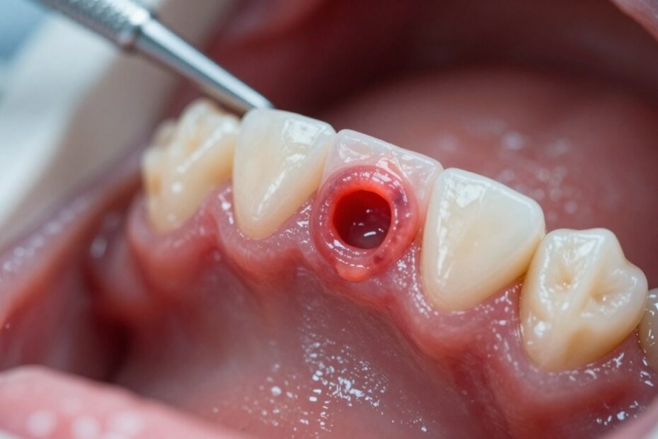 Stan zapalny dziąsła – ropa