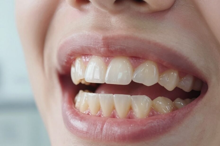 Wysuwanie się zębów z dziąseł