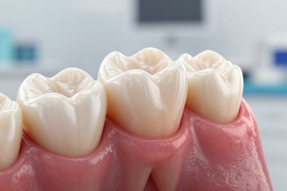 Zatrzymany ząb w dziąśle